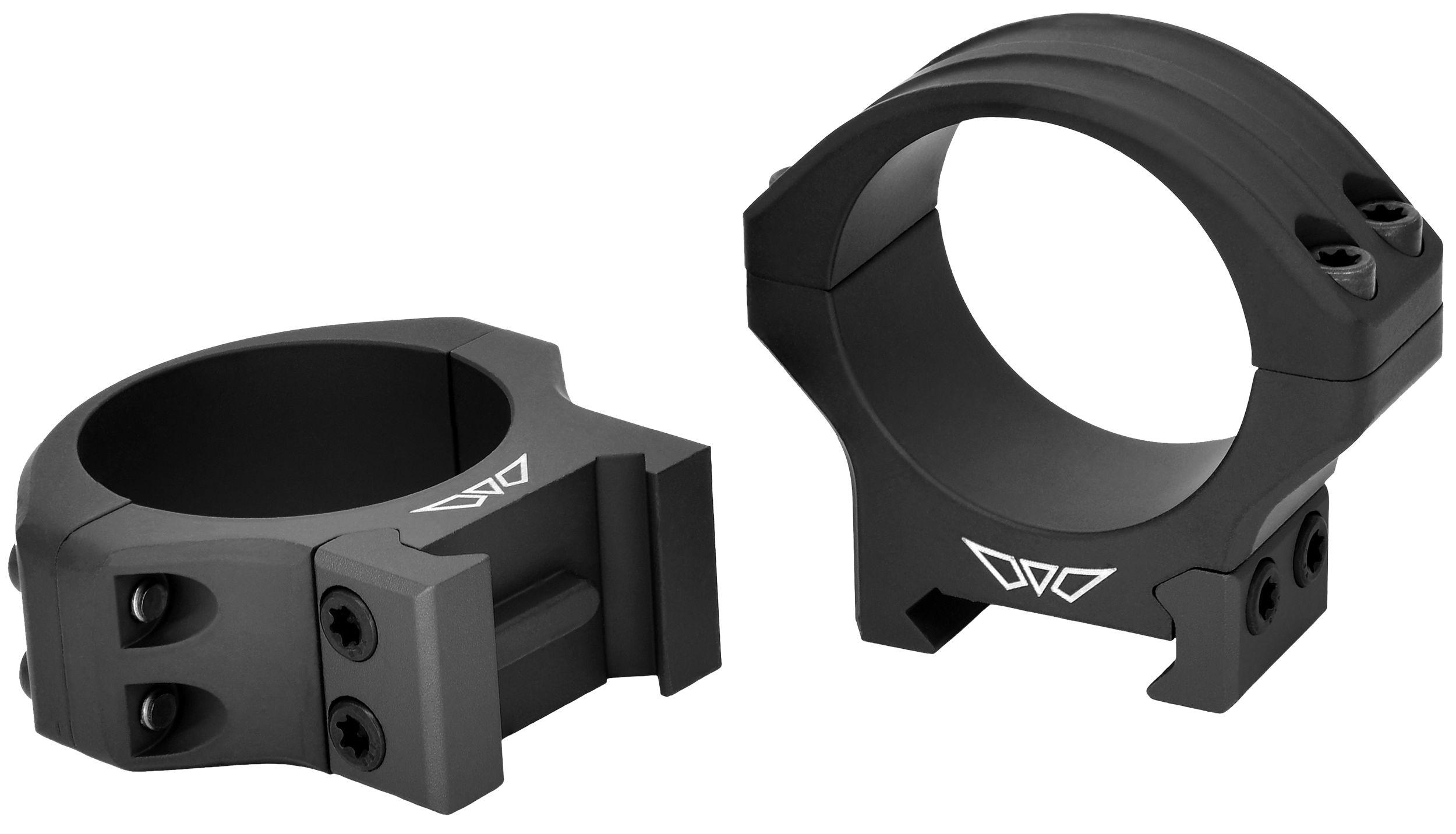 Warne 8520M HyperLite  Matte Black MagnaFusion Alloy 34mm Tube Low Maxima/Weaver/Picatinny