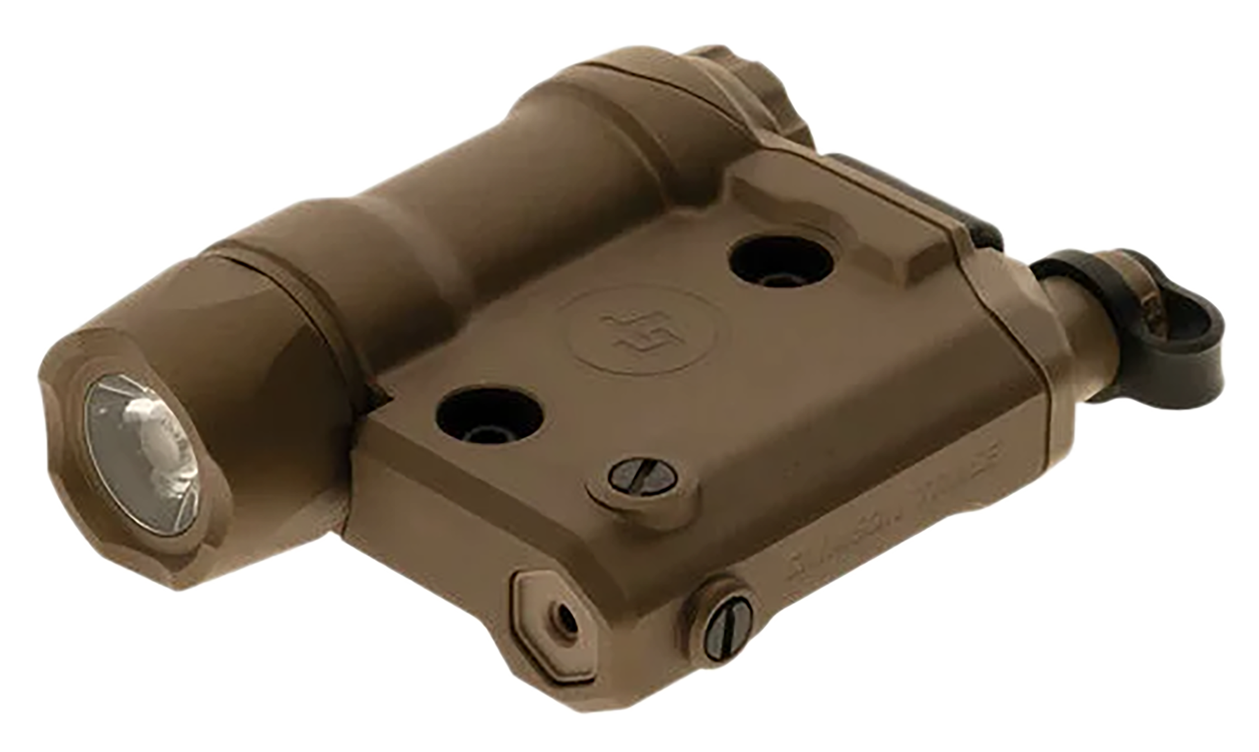 Crimson Trace 0100410 Rail Master Pro Tan Green Laser/White Light 5mW/1000 Lumens Output, 532nM Wavelength, Picatinny Rail Mount
