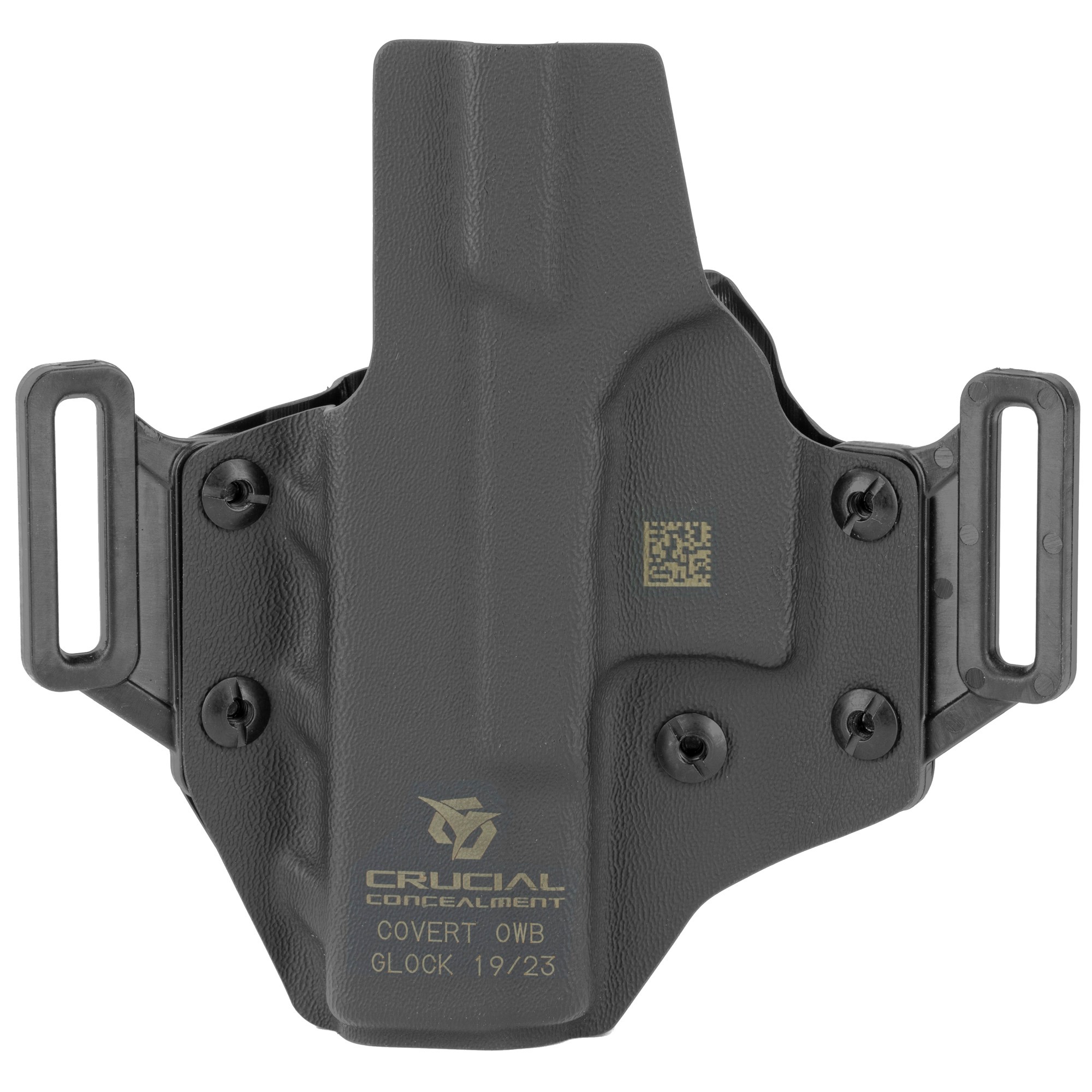 CRUCIAL OWB FOR GLOCK 19 RH BLK
