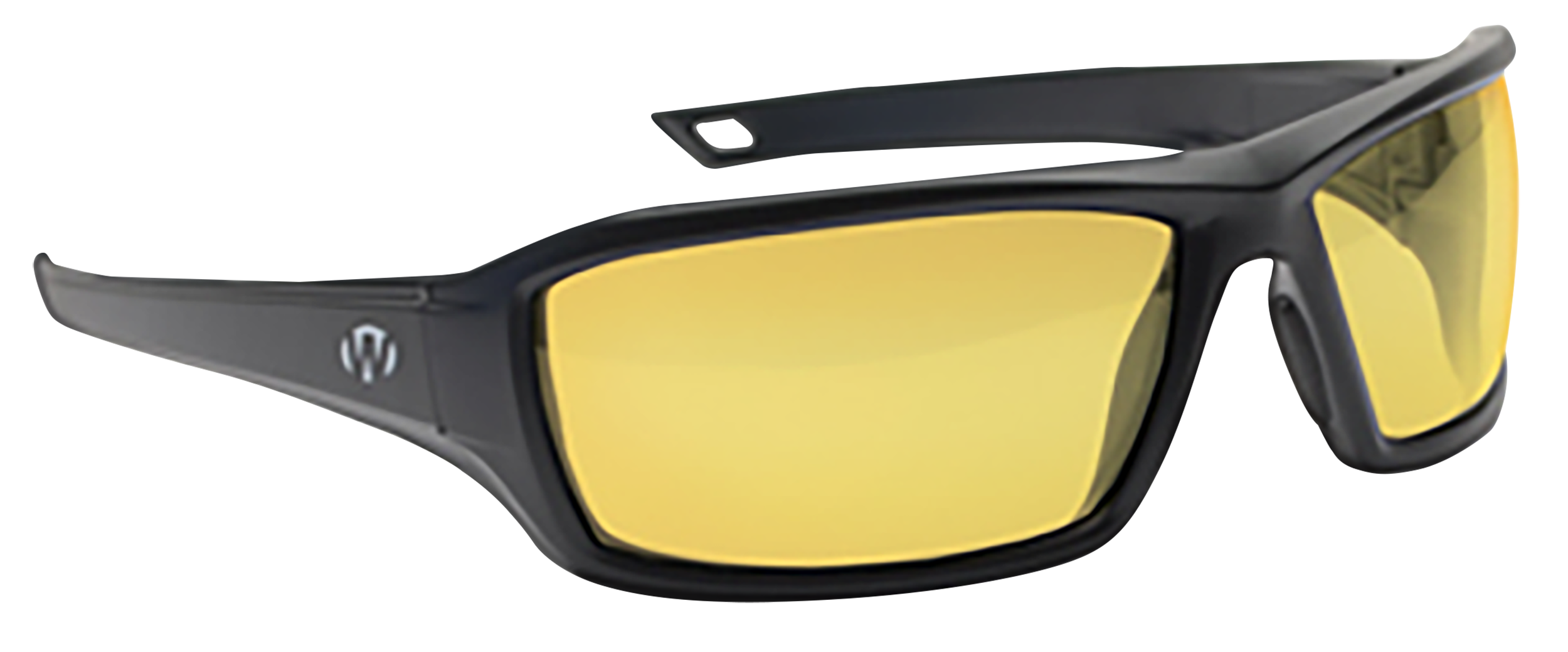 Walker's GWPIKNFF2AMB Ballistic Eyewear IKON Forge Adult Amber Lens Matte Black Frame