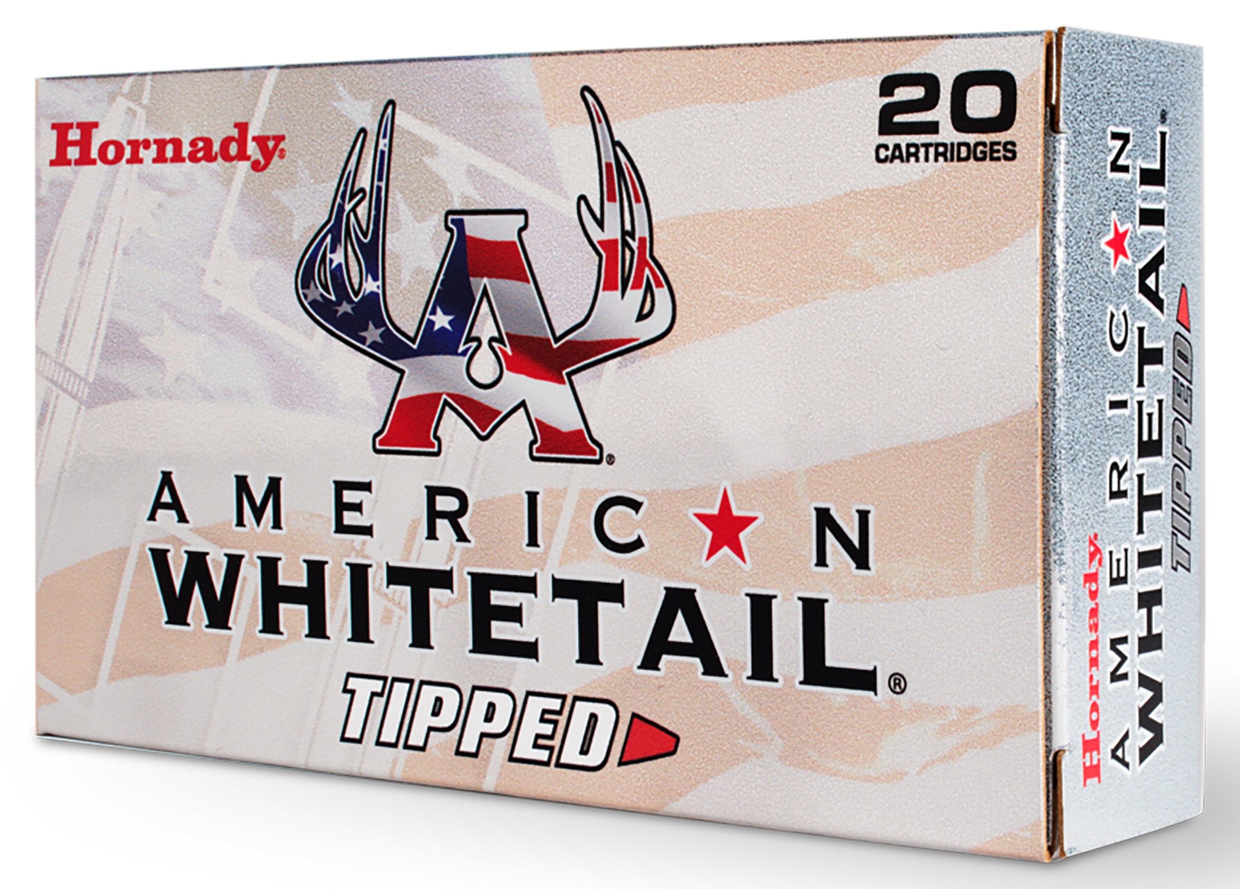 Hornady 82163 American Whitetail  300PRC 165gr 20 Per Box/10 Case