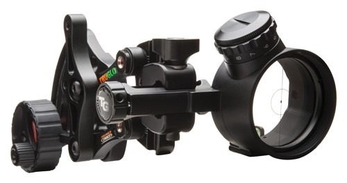 TRUGLO BOW SIGHT RANGE ROVER PRO W/GREEN LED DOT BLACK