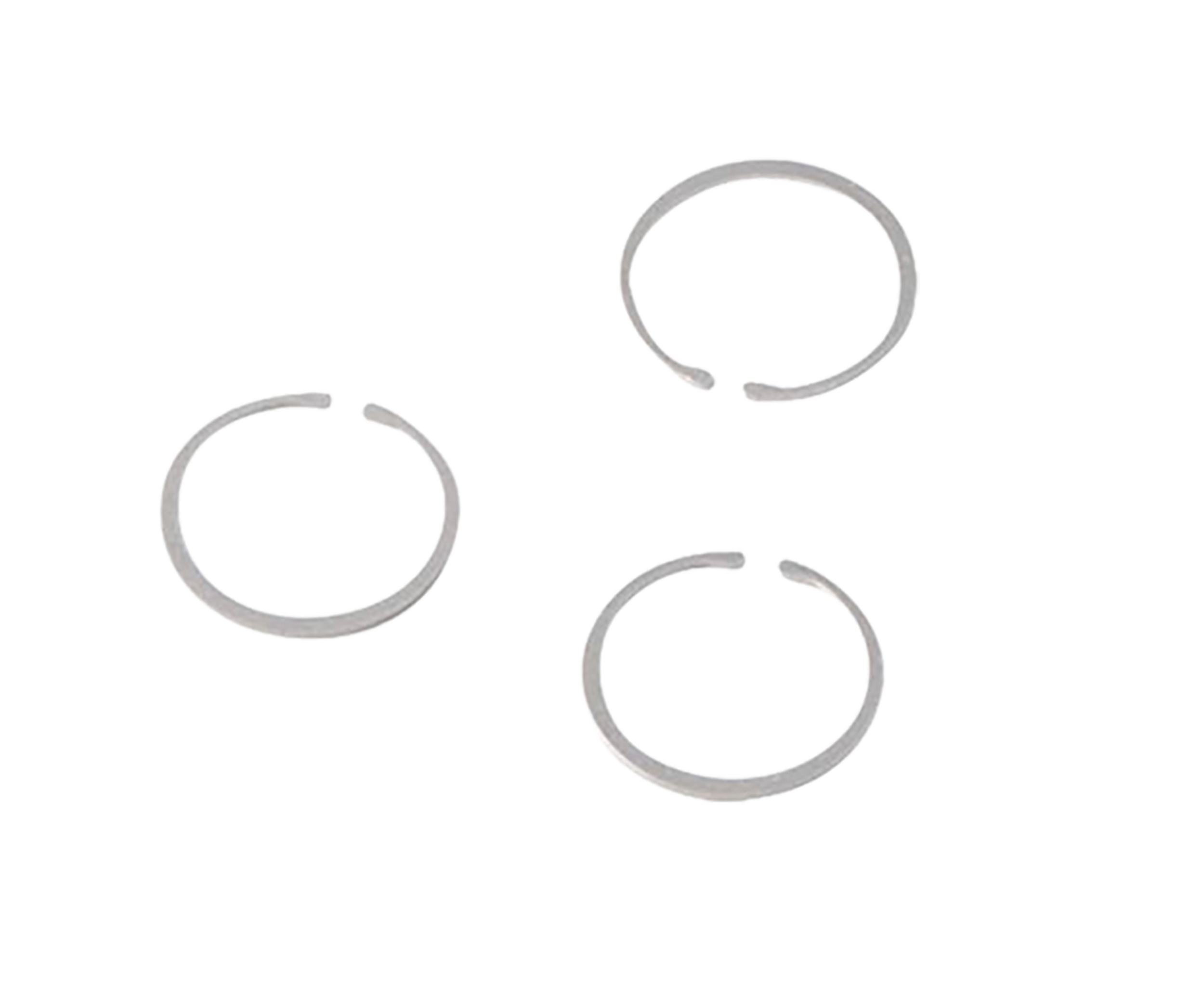 Luth-ar BT-01-3P BOLT Gas Rings 223/5.56mm Silver AR-15 3 Pack