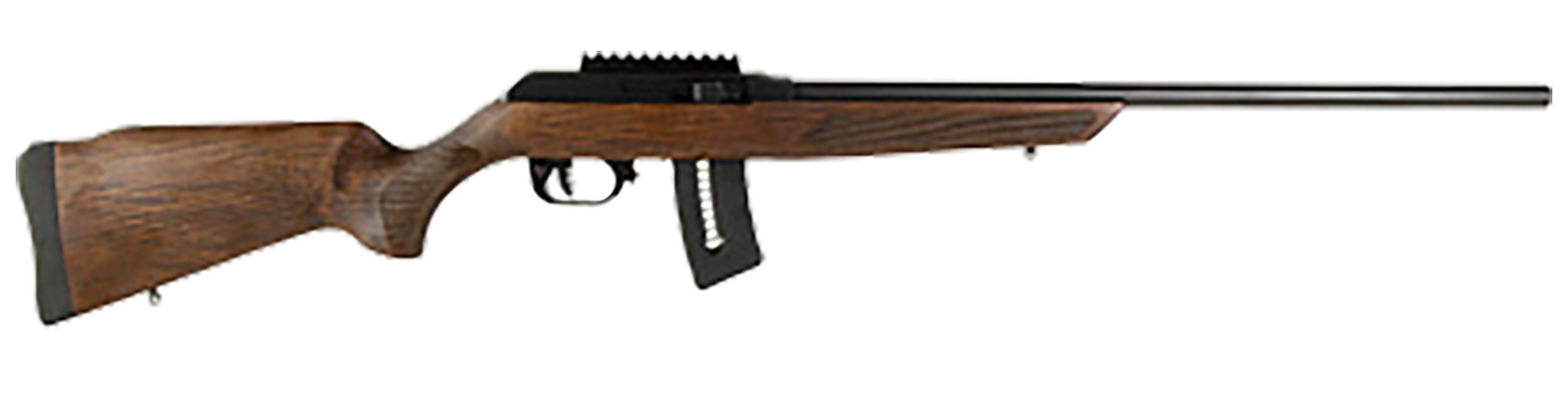 Rossi RS22W2111WD RS22  Full Size 22 WMR 10+1 21" Matte Black Steel Barrel, Matte Black Picatinny Rail Steel Receiver, Fixed Hardwood Stock