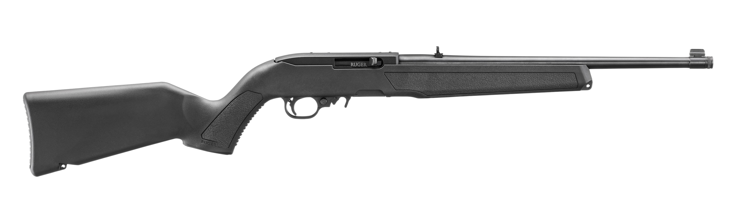 Ruger 32000 10/22 22 LR 10+1 16.40" Satin Black Threaded Barrel & Steel Drilled & Tapped Receiver, Black Fixed w/M-LOK Polymer Stock