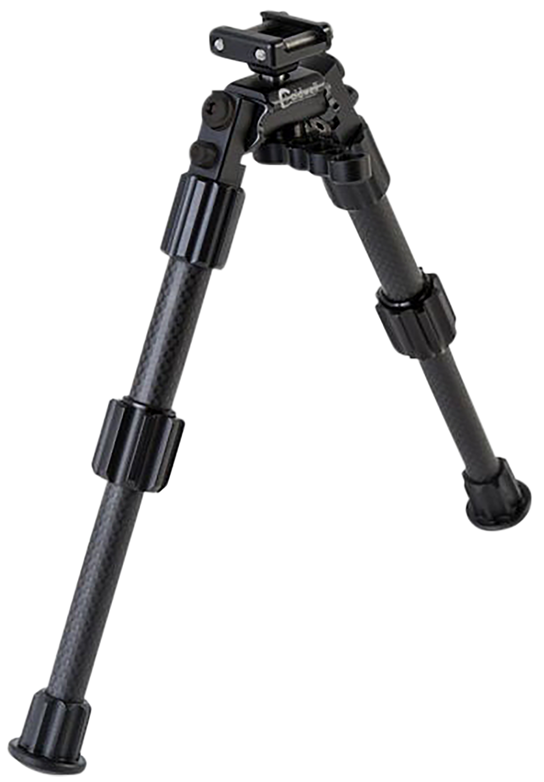 Caldwell 1082222 Accumax Premium Pic Rail Bipod 9-13" Black Carbon Fiber