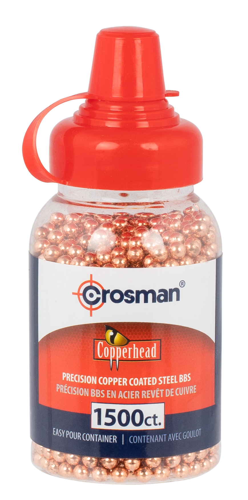 Crosman 0737 Copperhead 177 Copper-Coated Steel 1500/Bottle