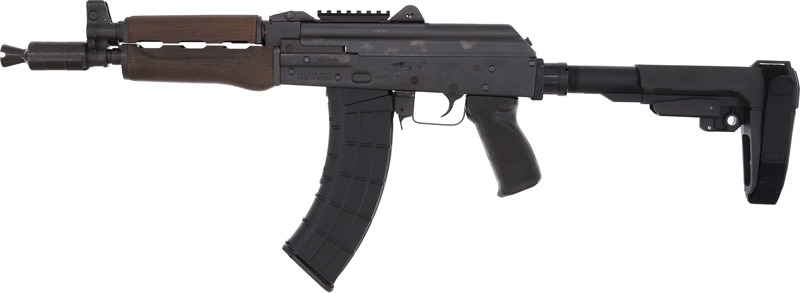 ZASTAVA ZPAP92 PISTOL 7.62X39 10" 30RD TOP RAIL SB3 BRACE