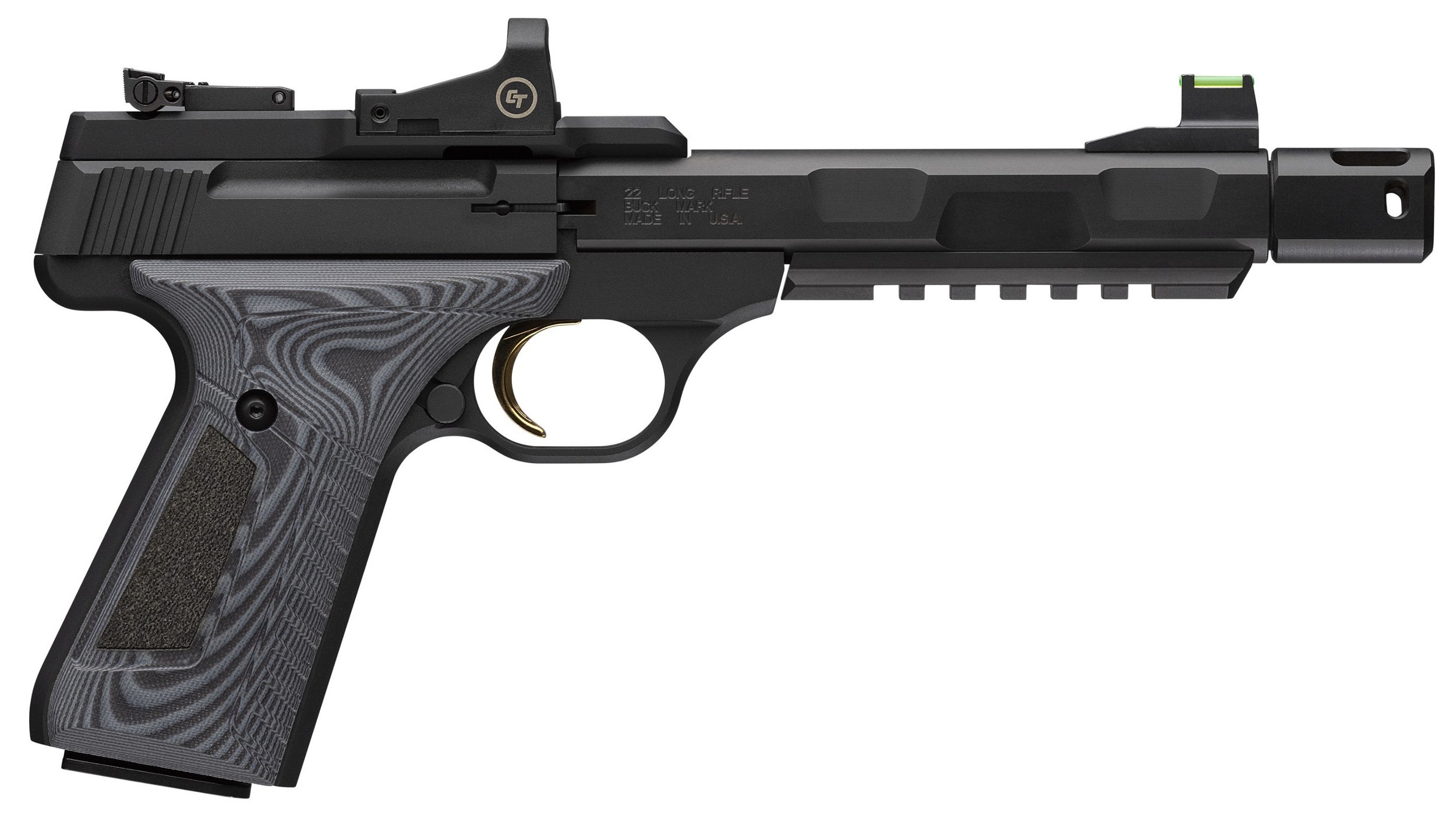BRO BUCK MARK CONTOUR 22LR 5.9 PRO RED DOT