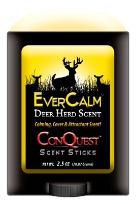 CONQUEST SCENTS DEER LURE EVER CALM DEER HERD 2.5OZ. STICK