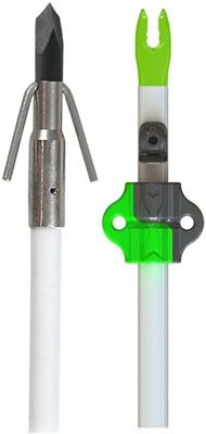 MUZZY FISH ARROW W/GAR POINT NOCK & BOTTLE SLIDE 1EA