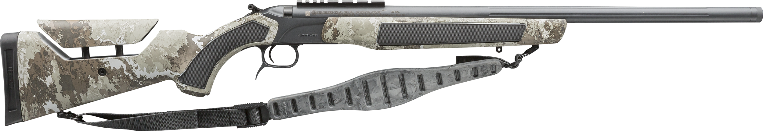CVA PR3222NM Accura MR-X 45 Cal 209 Primer 26" Fluted TB Sniper Gray Cerakote Rec/Barrel Fixed w/Adjustable Comb Veil Alpine Stock Includes PalmSaver Ramrod & Quake CLAW Sling