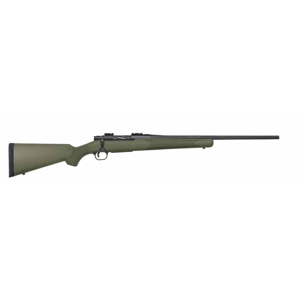 Mossberg Patriot 6.5 Creedmoor 5rd 22in Fluted Barrel Matte Blue OD Green Stock