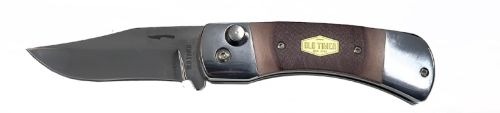 OLD TIMER KNIFE BRUIN AUTO 2.8" SS/SAWCUT HANDLE