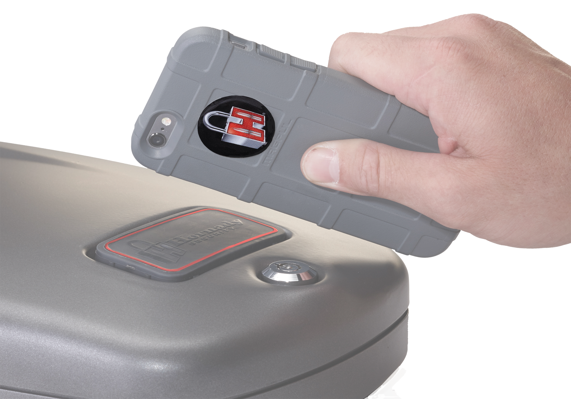 Hornady 98168 Rapid Safe RFID Sticker Black Sticker