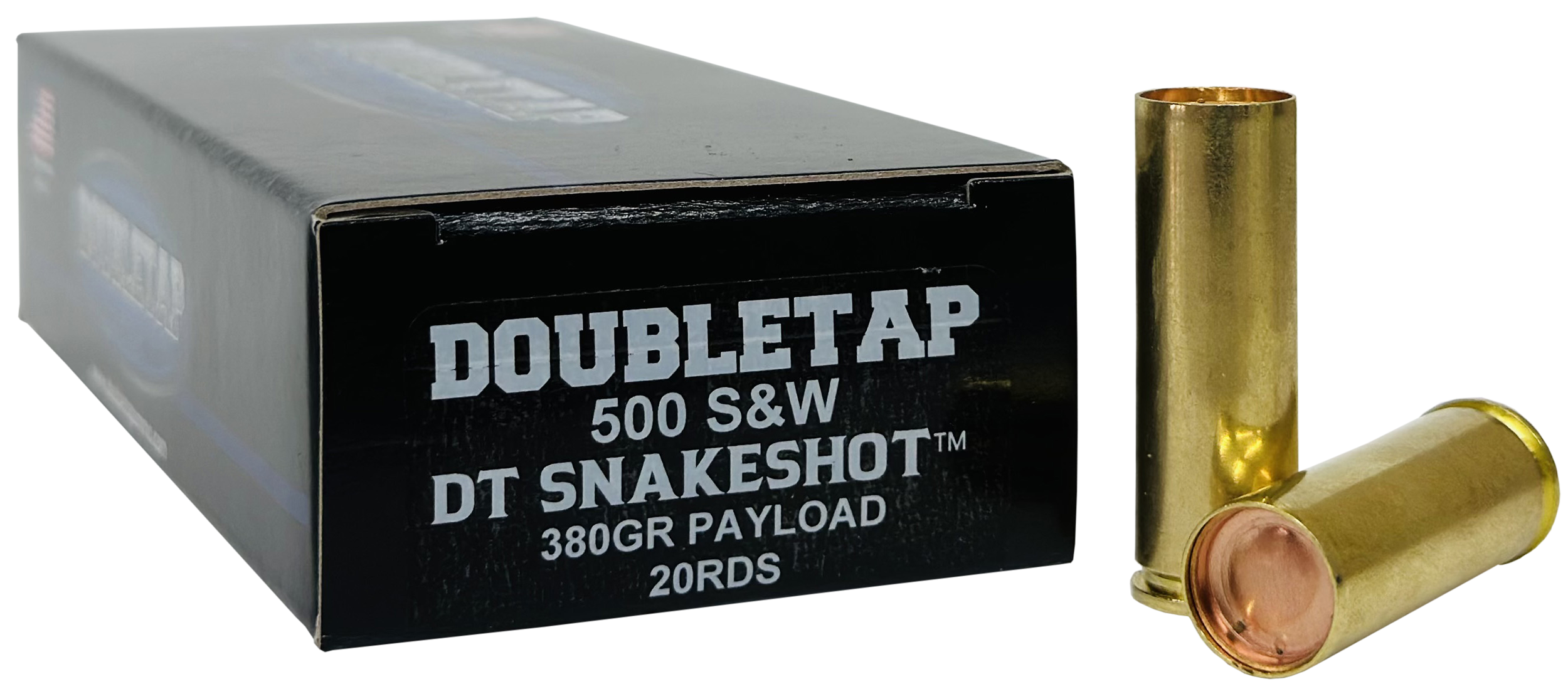 DoubleTap Ammunition 500SWSS2 Snake Shot  500S&W Mag 380gr 20 Per Box/25 Case