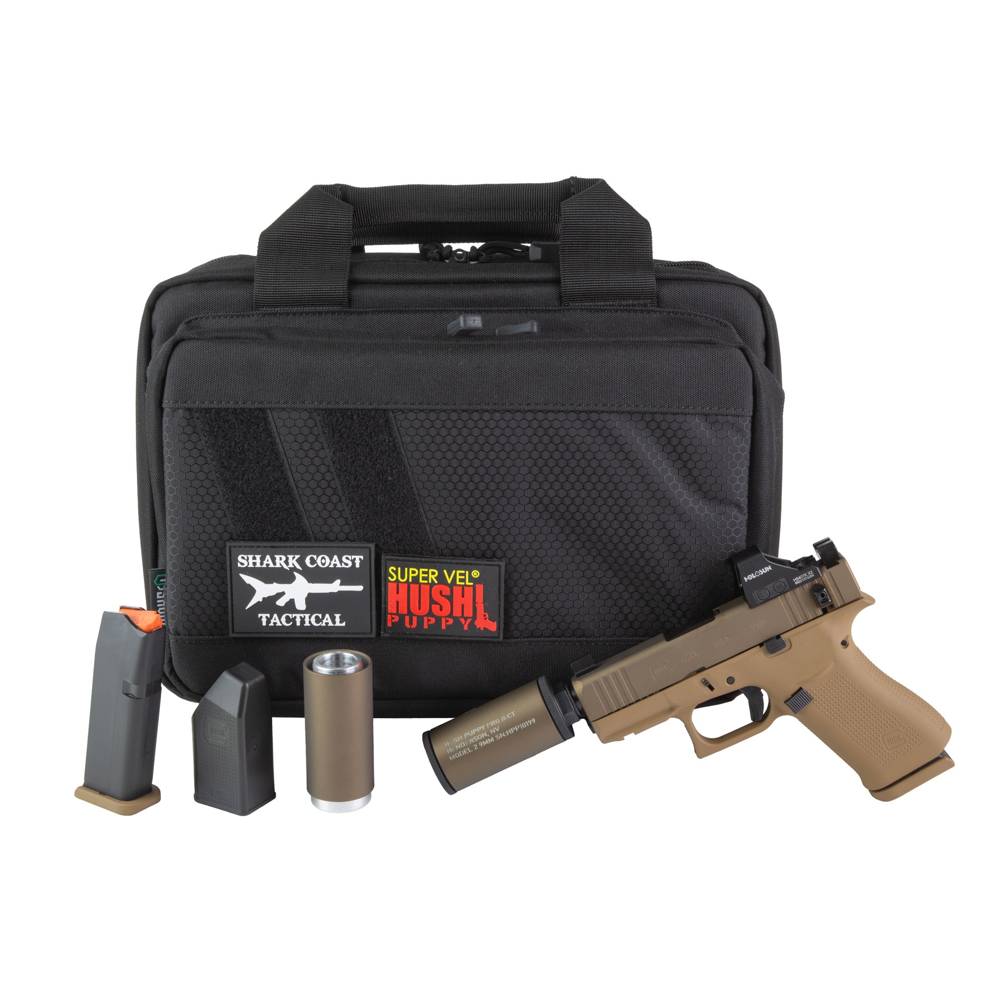 GLOCK 43X 9MM HP SUP 10RD 407K FDE