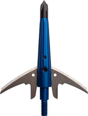 SWHACKER BROADHEAD LEVI MORGAN 2-BLD CURVED 100GR 2" CUT 3PK