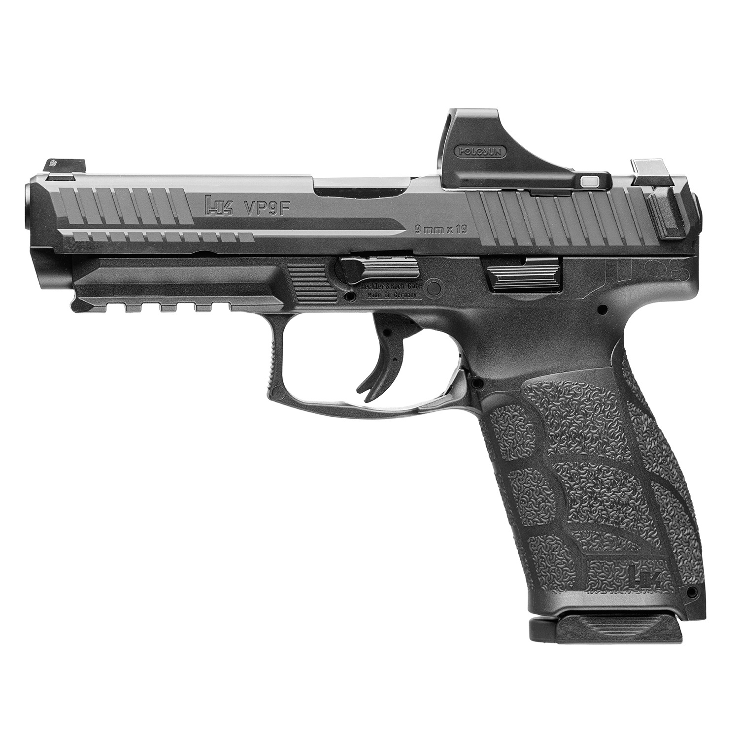 Heckler & Koch VP9A1 F 9mm 4.53" 10rd Holosun SCS CA Compliant Pistol