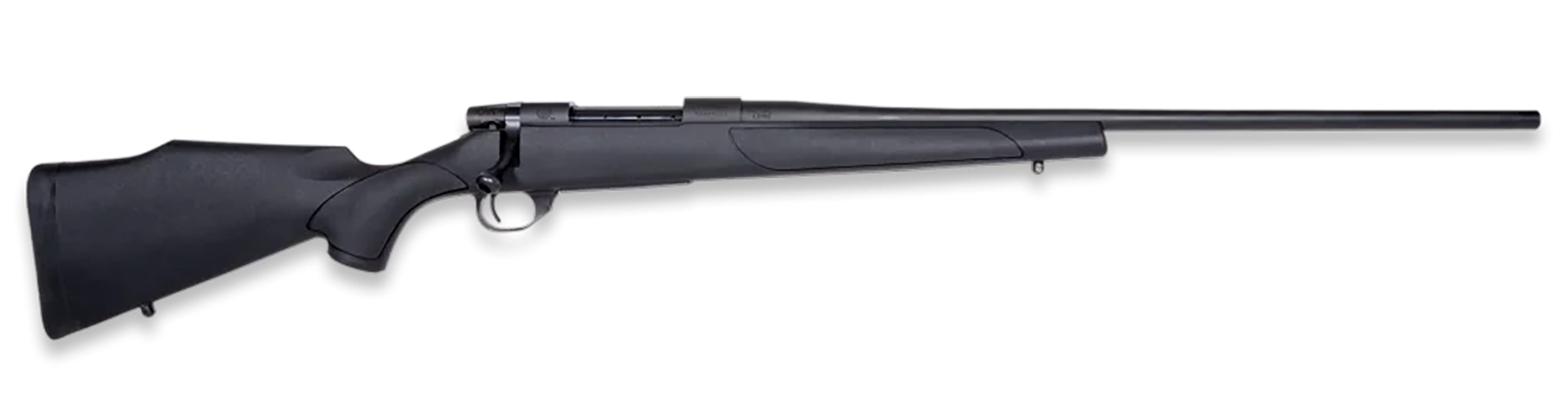 Weatherby VHS223RR0T Vanguard Obsidian 223 Rem 5+1 20" Blued Heavy Threaded Barrel, Blued Drilled & Tapped Steel Receiver, Monte Carlo Black Polymer Stock