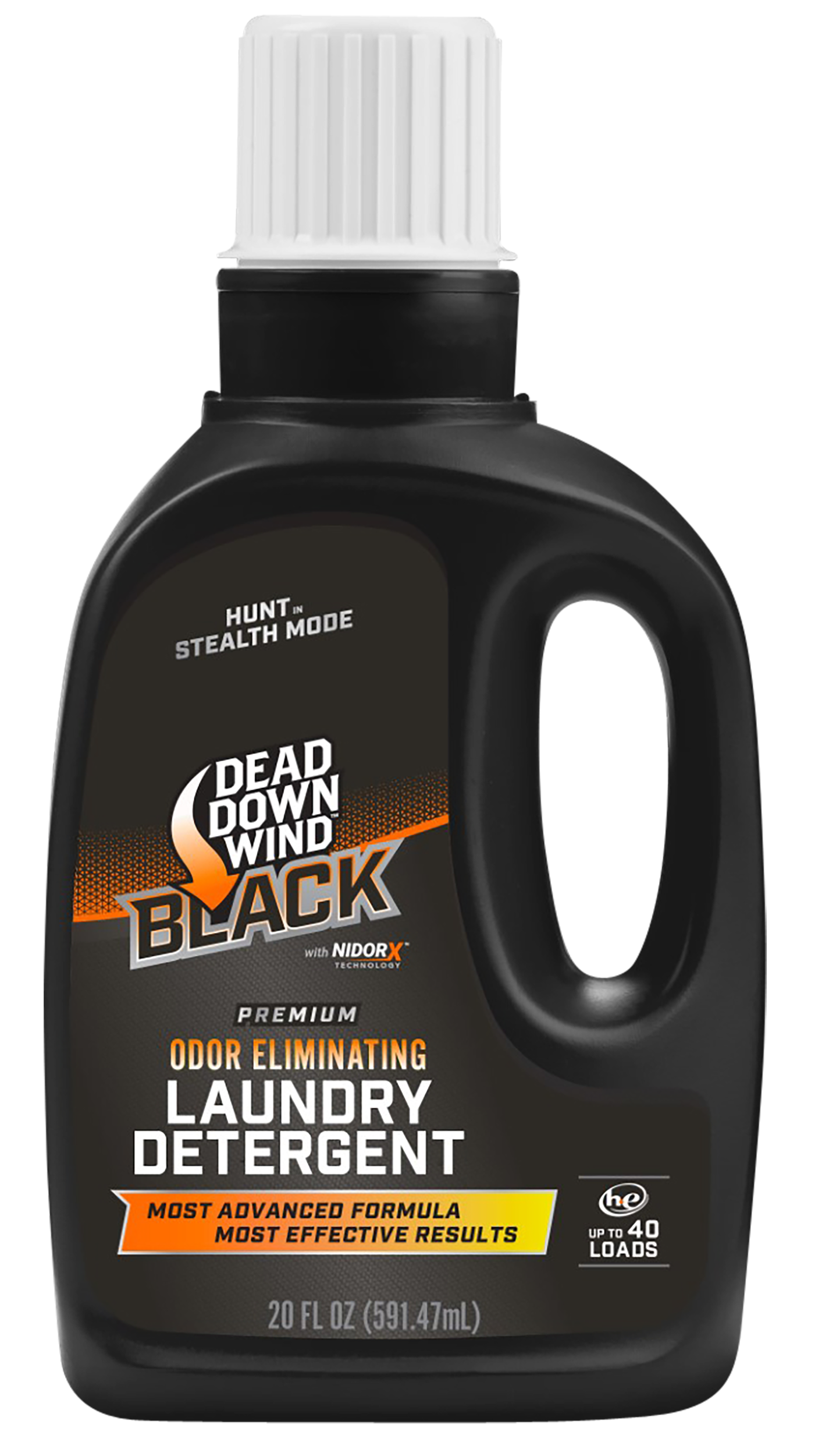 Dead Down Wind 117200 Black Premium Laundry Detergent Odor Eliminator 20 oz Jug