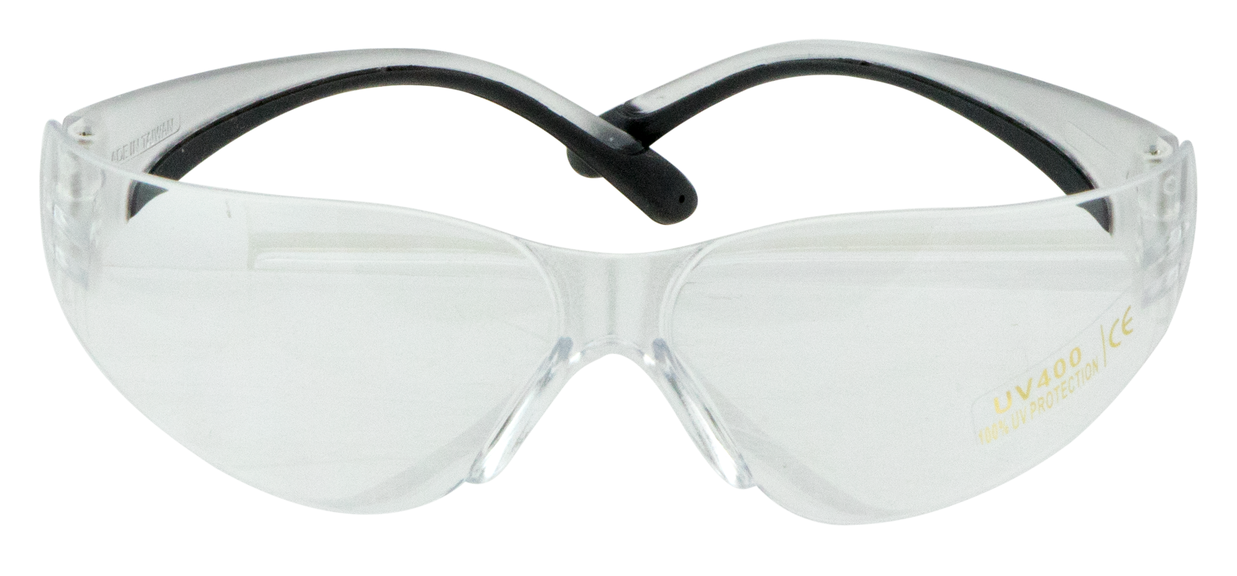 Walker's GWPYWSGCLR Sport Glasses Clearview Youth Clear Lens Polycarbonate Clear Frame