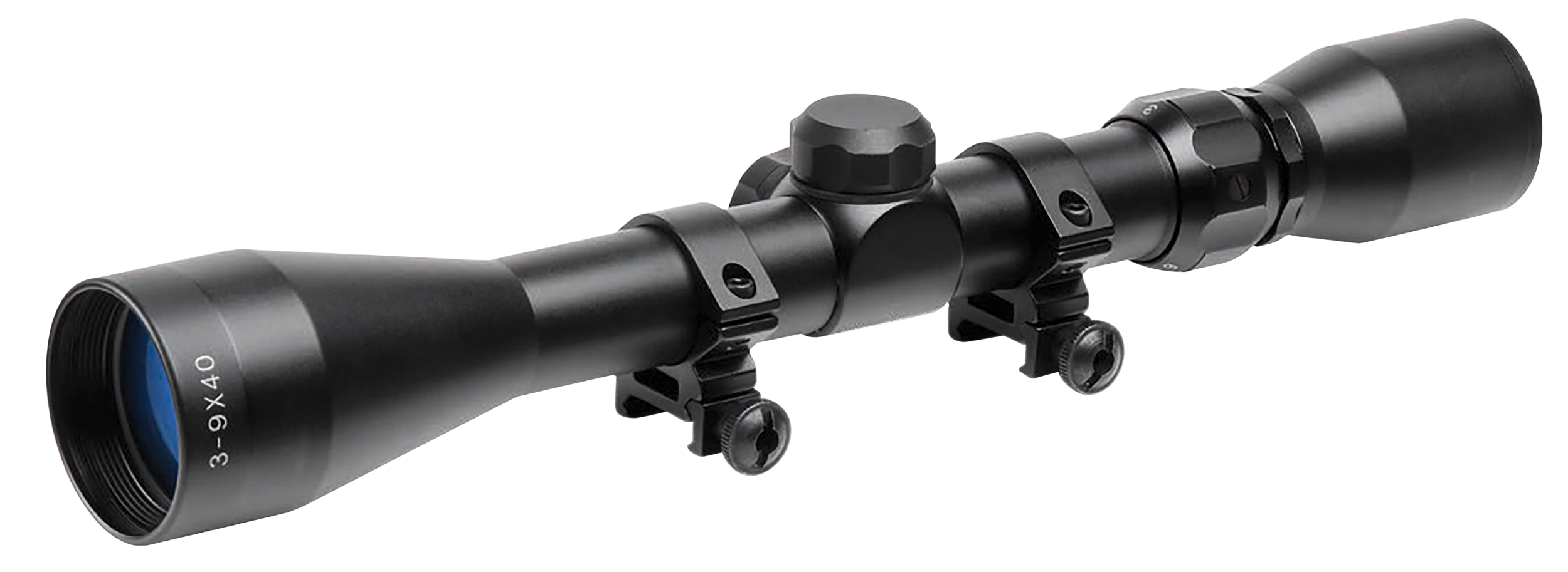 TruGlo TG-85394XB Buckline  Black Anodized 3-9x 40mm 1" Tube BDC Reticle