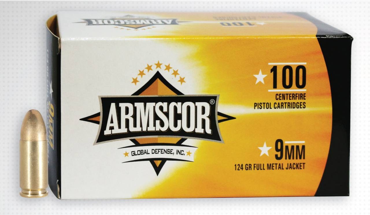 ARMSCOR 9MM 124GR FMJ VALUE PACK