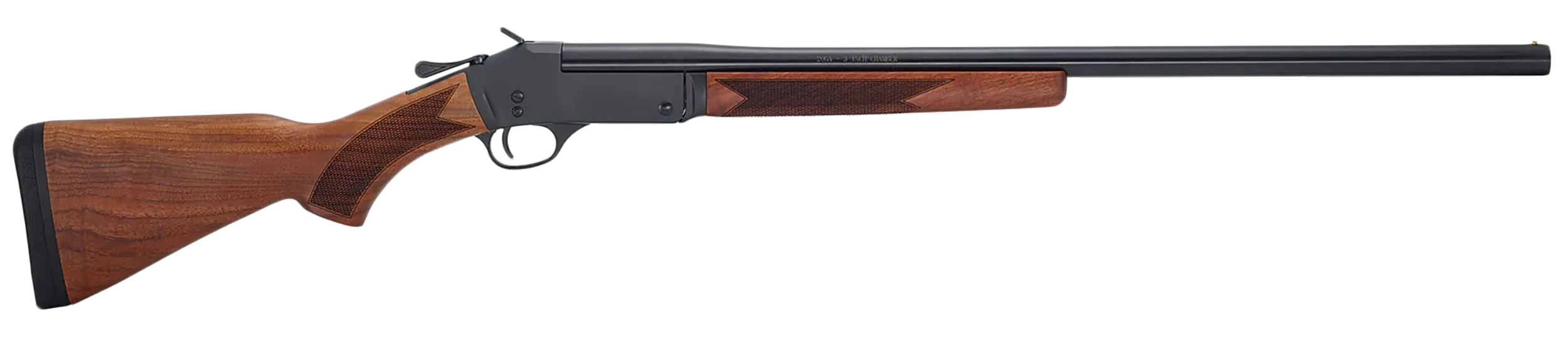 Henry H015Y410 Single Shot Youth Youth 410 Gauge Single Shot 3" 1rd 26" Blued Stainless Steel Barrel, Black Stainless Steel Receiver, American Walnut Fixed Stock, Right Hand