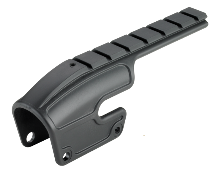 Weaver Mounts 48340 No-Gunsmith Saddle Shotgun Mount  Black Remington 870/11-87/1100