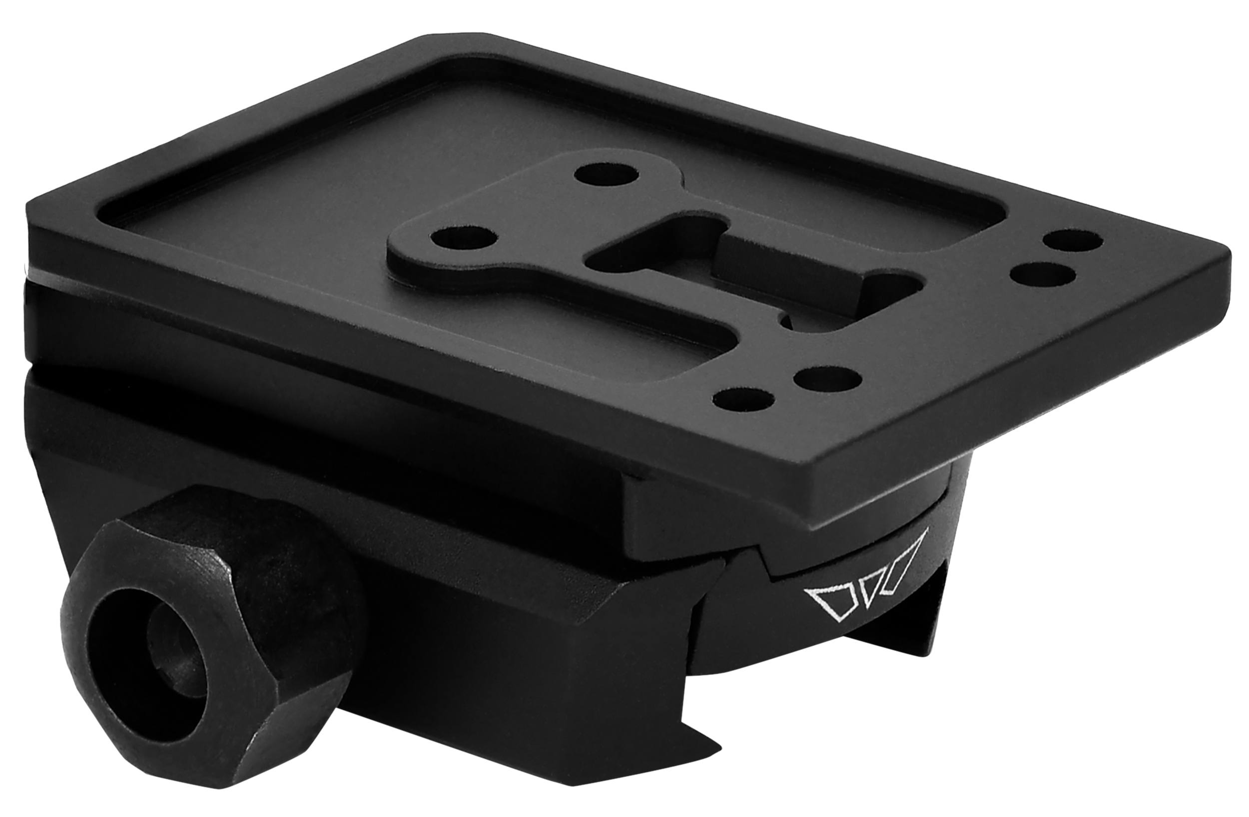 Warne 6104M Red-Dot Riser Holosun AEMS Tactical Black Anodized