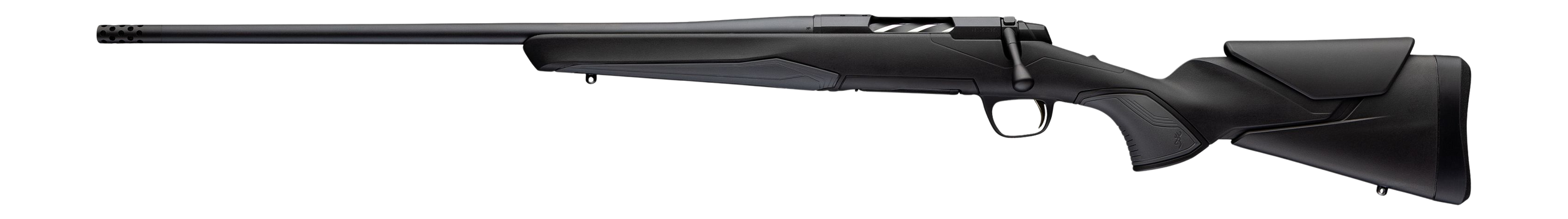 Browning 036126298 X-Bolt 2 Hunter 7mm PRC 3+1 24" Matte Blued Threaded Barrel, Matte Blued Steel Drilled & Tapped Receiver, Matte Black Adj Vari-Tech Synthetic Stock, Left Hand