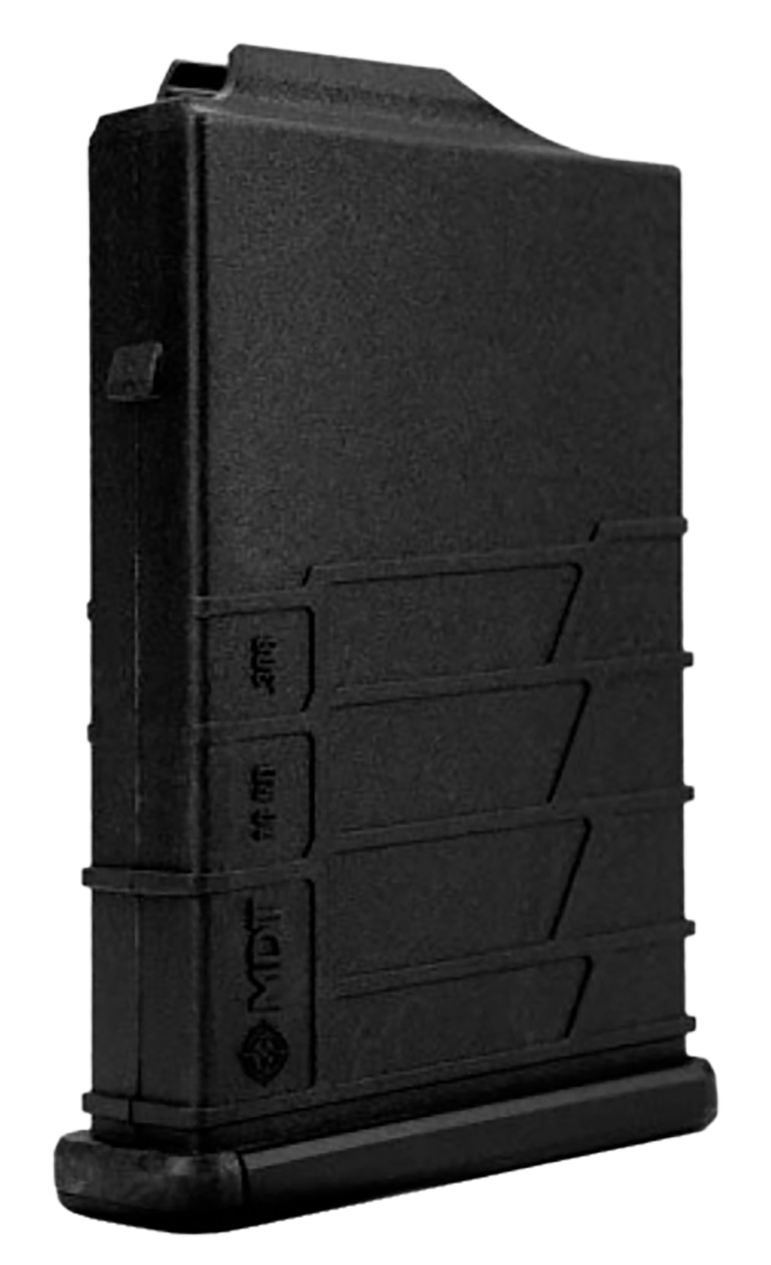 Mdt Sporting Goods Inc 104447BLK AICS Magazine  10rd Extended 308/6.5 Creedmoor Short Action, Black Polymer Fits Some Chassis/Bottom Metal (MDT/XLR/KRG/GRS/CDI/Pacific Tool & Gauge)