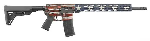 dRUGER AR556 5.56 RFL 16" AMERFLAG