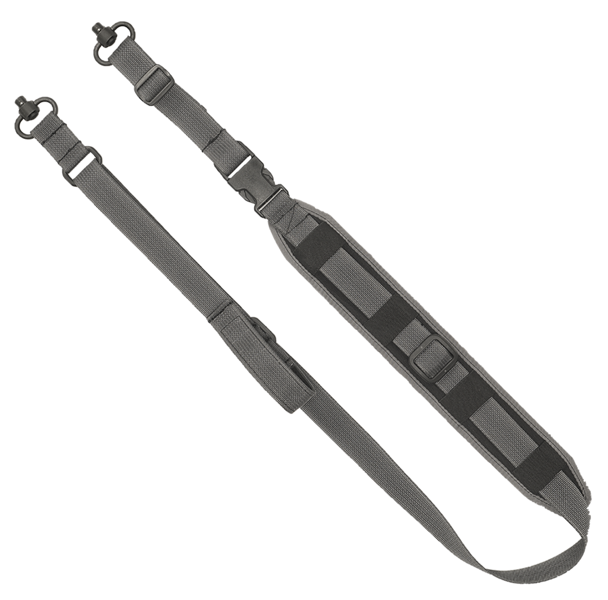 GrovTec US Inc GTSL128 QS 2-Point Sentinel Wolf Gray Adjustable Rifle/Shotgun