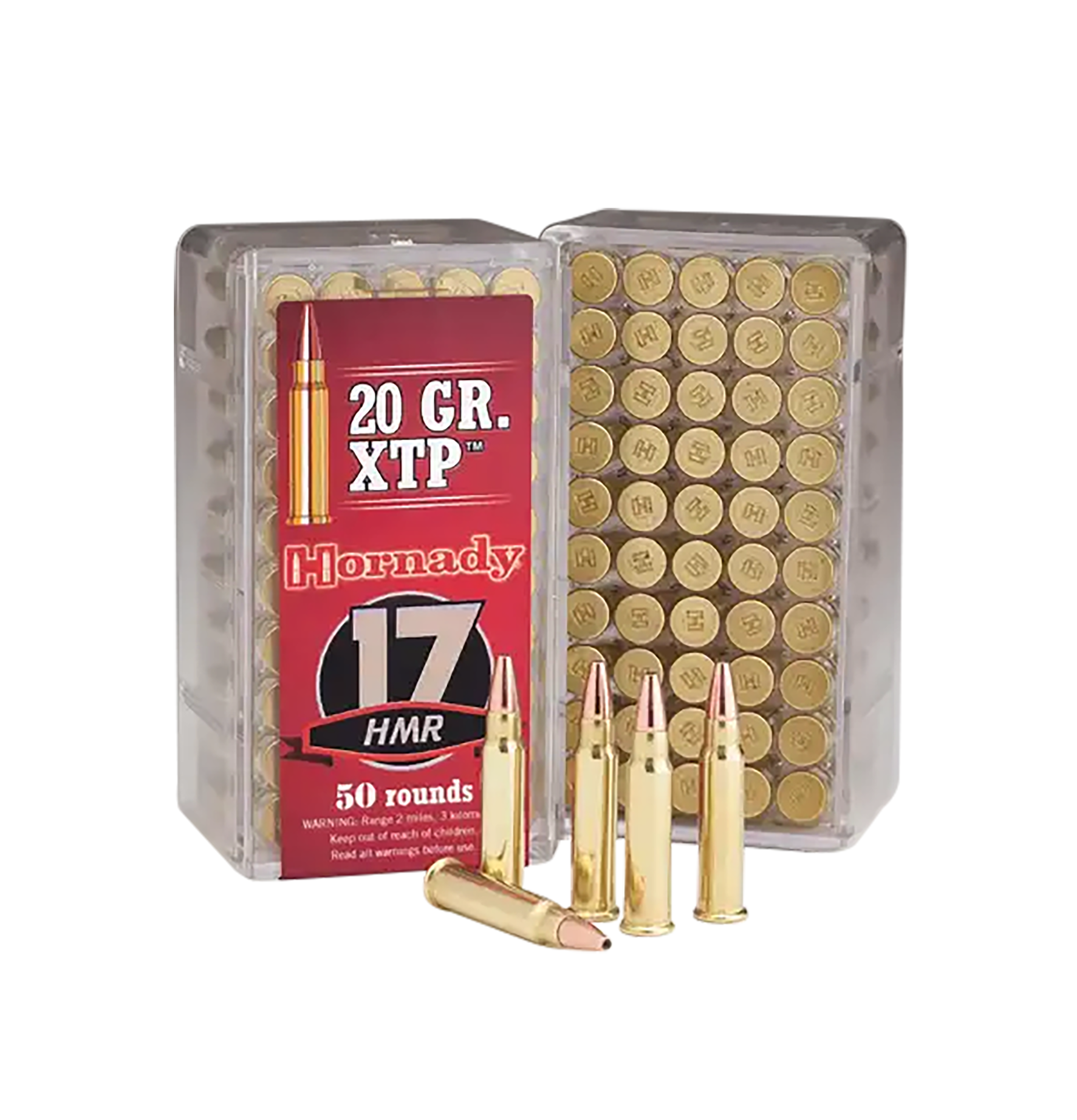 Hornady 83172 Varmint Express 17 HMR 20 gr Hornady XTP Hollow Point 50 Per Box/ 40 Case