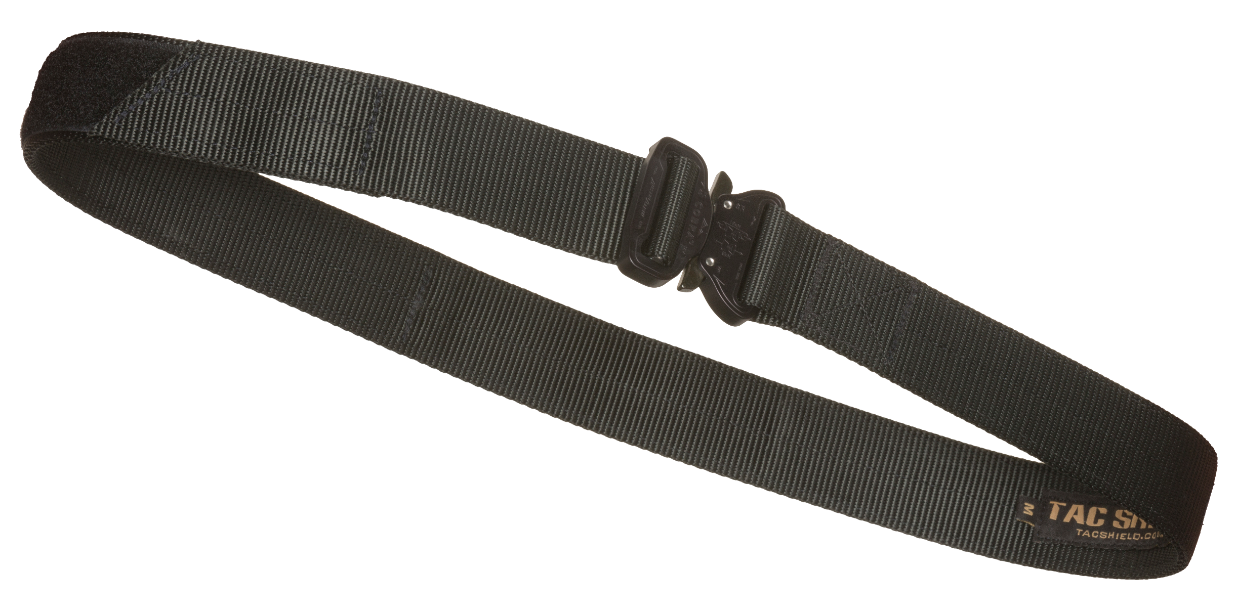 Tacshield T303LGBK Tactical Gun Belt Black Webbing 38"-42" 1.75" Wide Buckle Closure