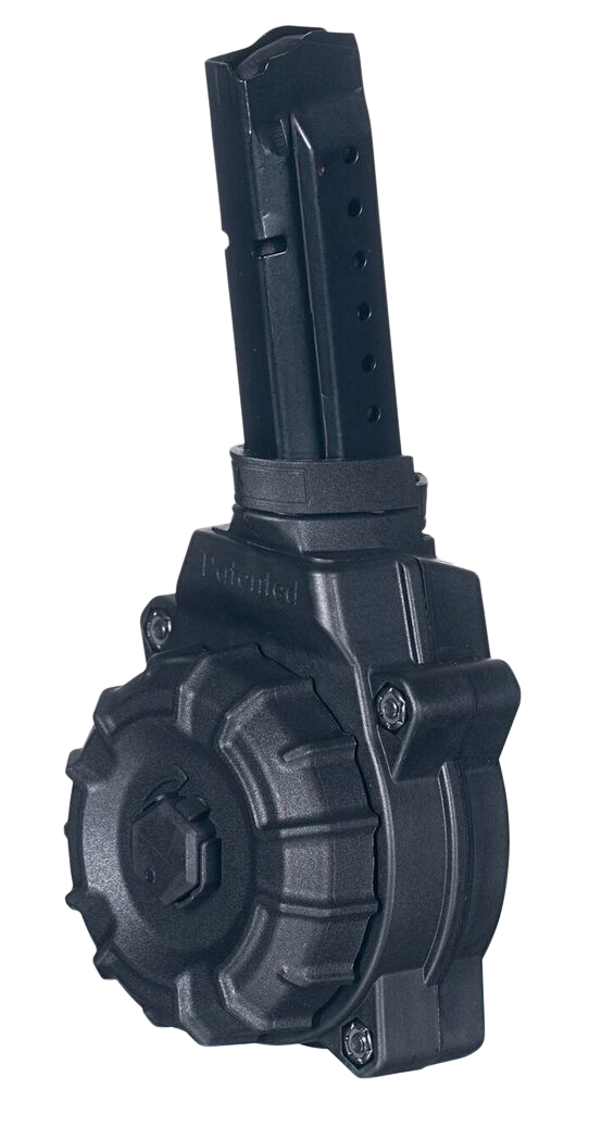 ProMag DRMA27 Standard  30rd Drum 9mm Luger Compatible w/ Glock 17/19 Black DuPont Zytel Polymer