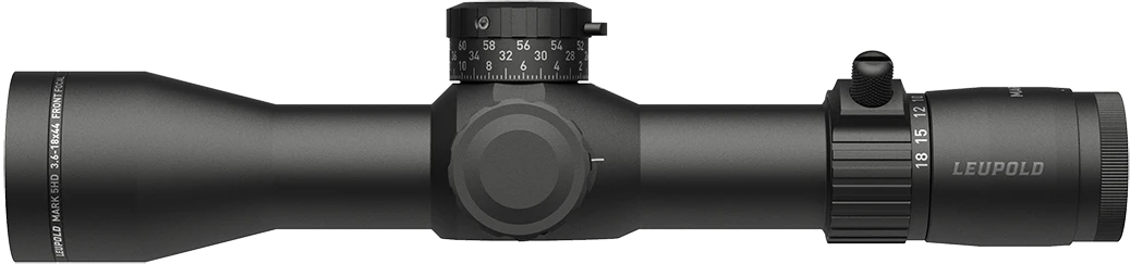 Leupold 182944 Mark 5HD Matte Black 3.6-18x44mm, 35mm Tube FFP PR2 MOA Reticle