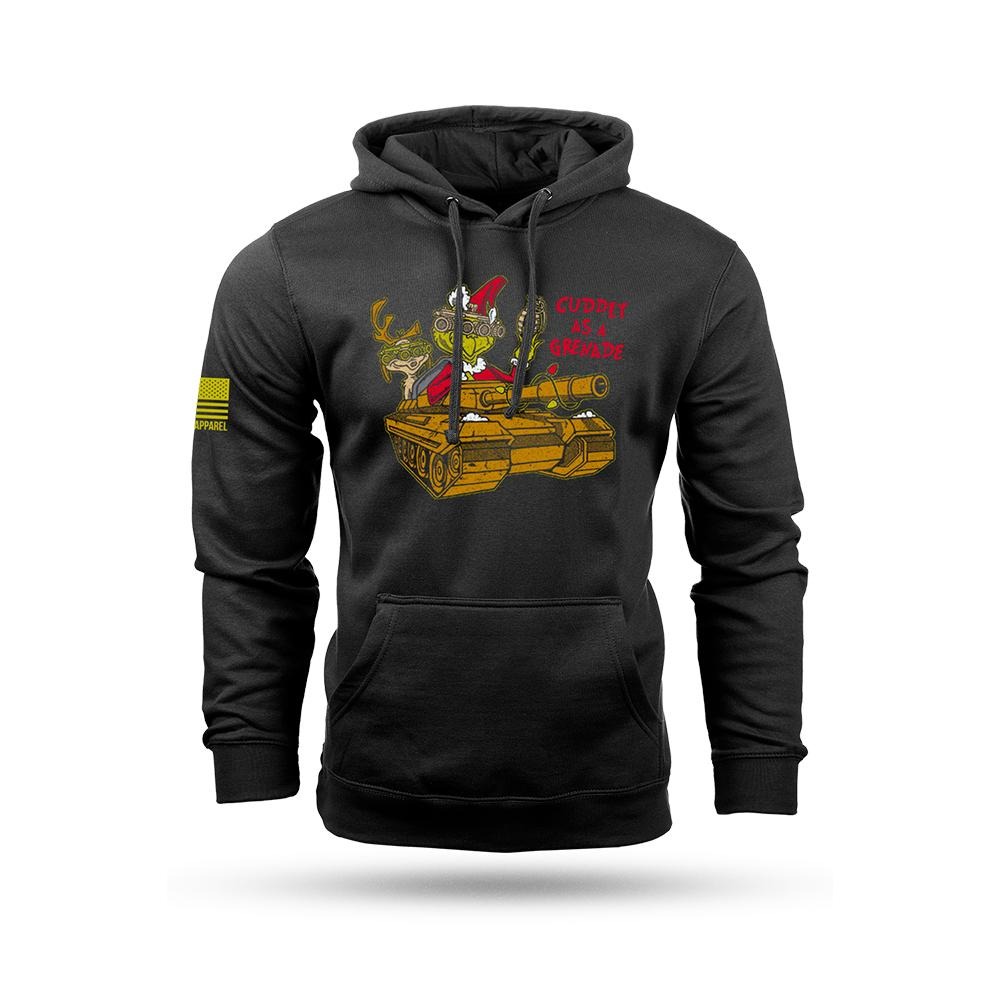 Nine Line Grinch Hooded Sweatshirt Black S