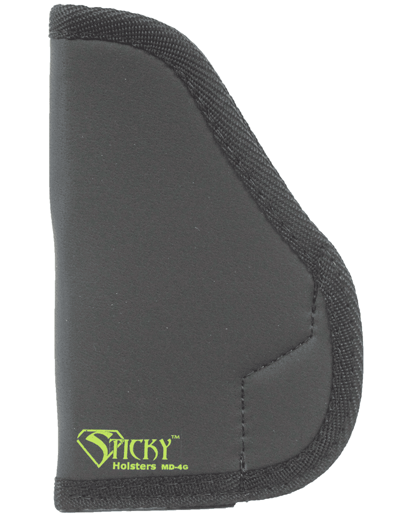 Sticky Holsters MD4GEN1 MD-4 Gen 1 Black/Green Latex Free Rubber Fits Glock 26/27 Ambidextrous