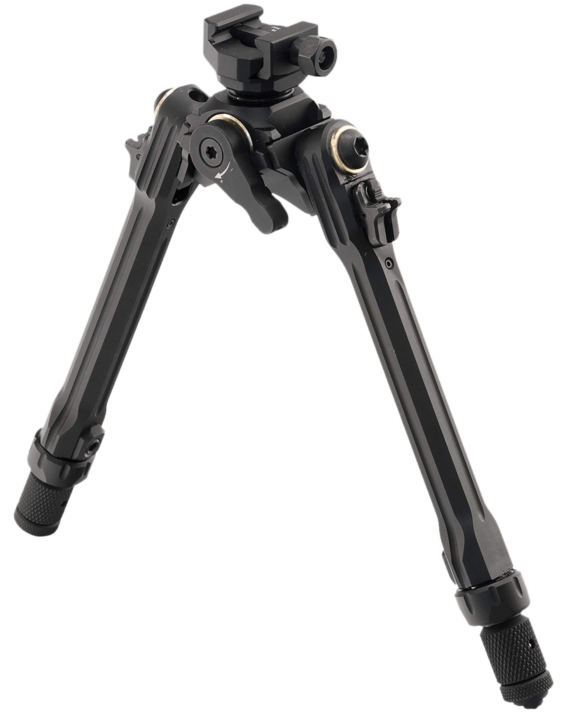 Leapers TLUBP01 Bipod Black Anodized 8.50-11" Aluminum/Steel