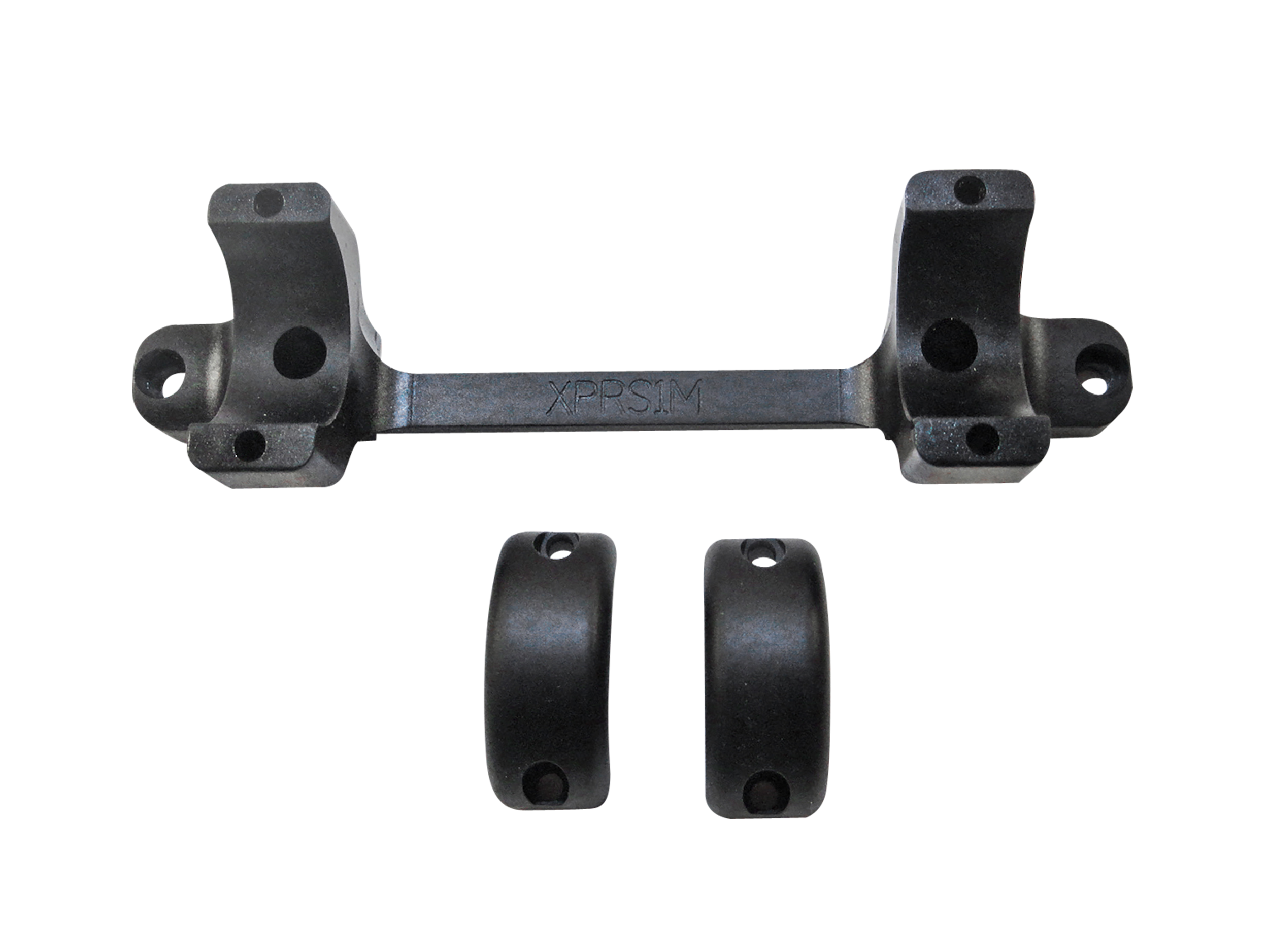 DNZ XPRS1M Game Reaper-Winchester Scope Mount/Ring Combo Matte Black 1"