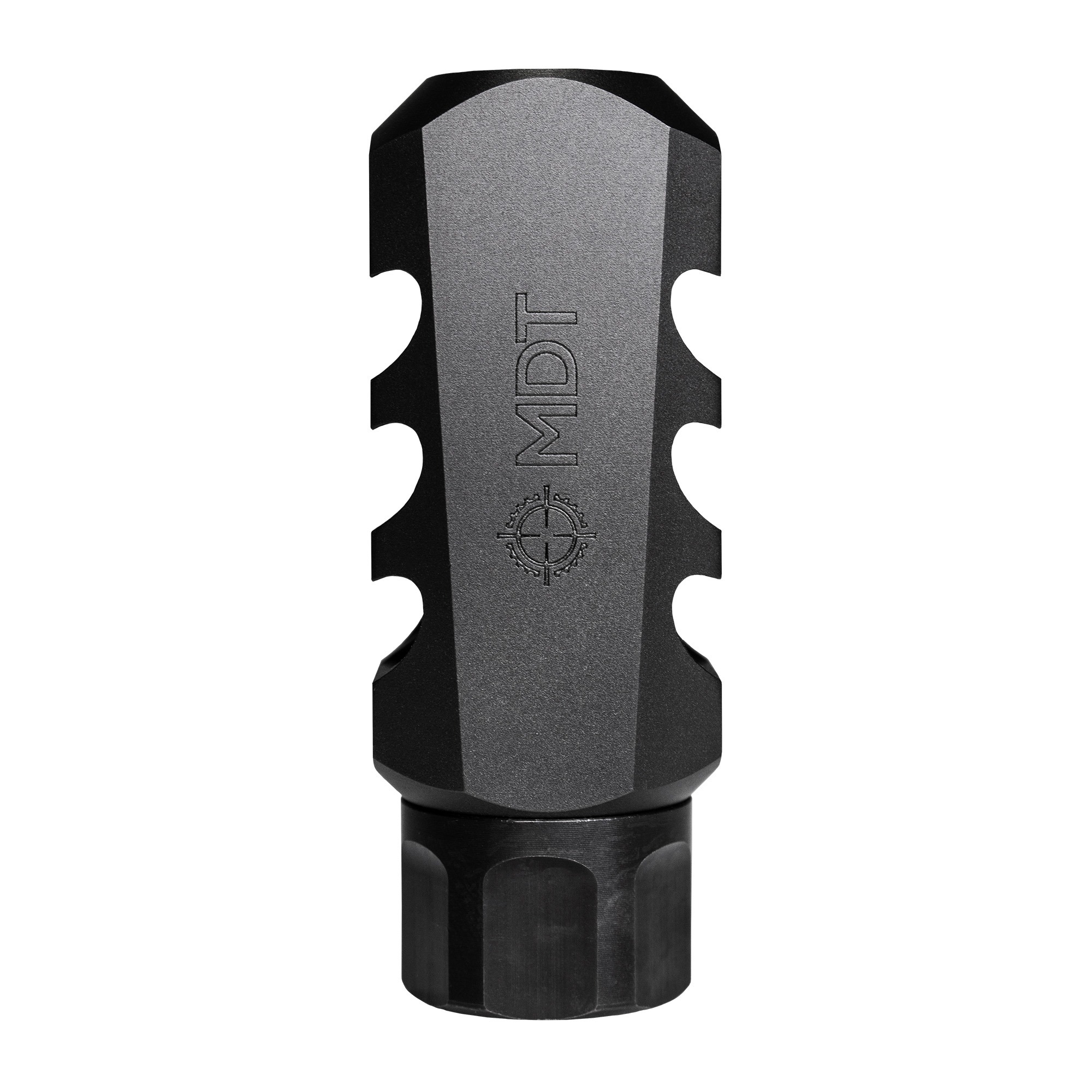 Mdt elite muzzle brake 1-2x28 blk-img-0