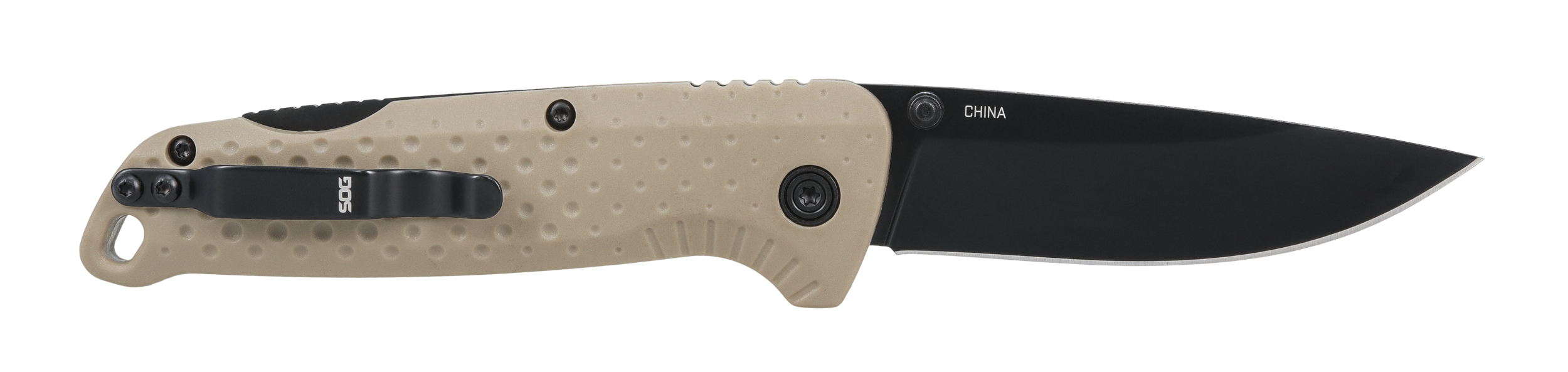 SOG 13-11-05-43  ADVENTURER LB 3.5" BLADE FDE/BK
