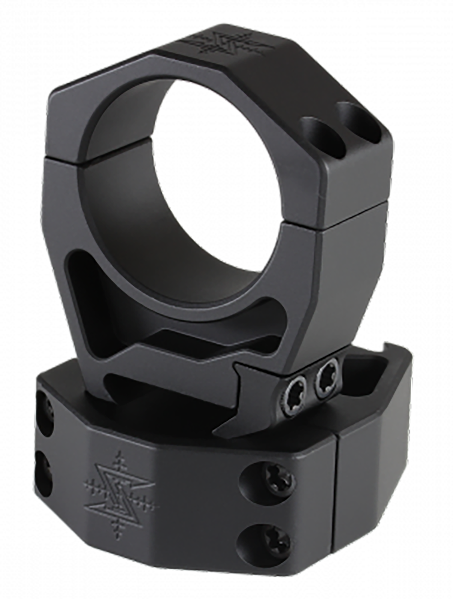 Seekins Precision 0010640004 Scope Rings  Matte Black 35mm High