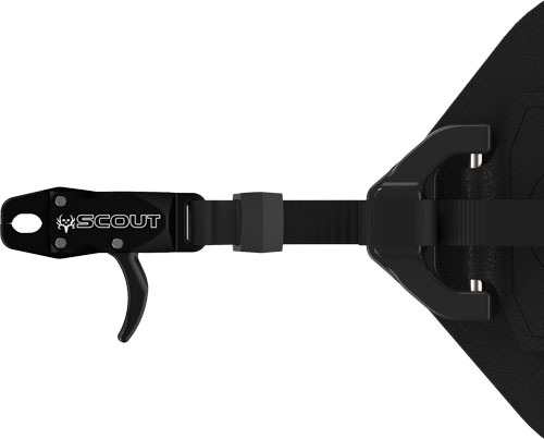 T.R.U. BALL BONE COLLECTOR SCOUT RELEASE BUCKLE BLACK LG