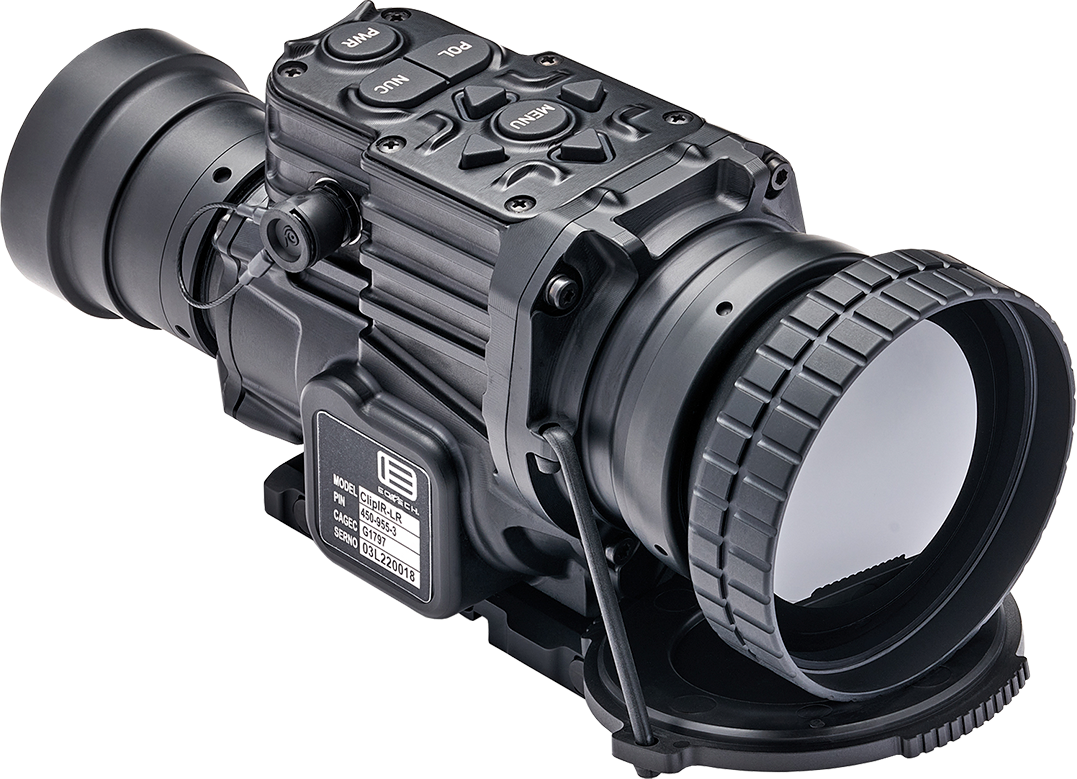 Eotech EOTCLPODT2BLR MK2 ClipIR-LR Thermal Black 1-10x Multiple Reticle, 1280x1024, 12 Microns Resolution, Zoom 2x/4x