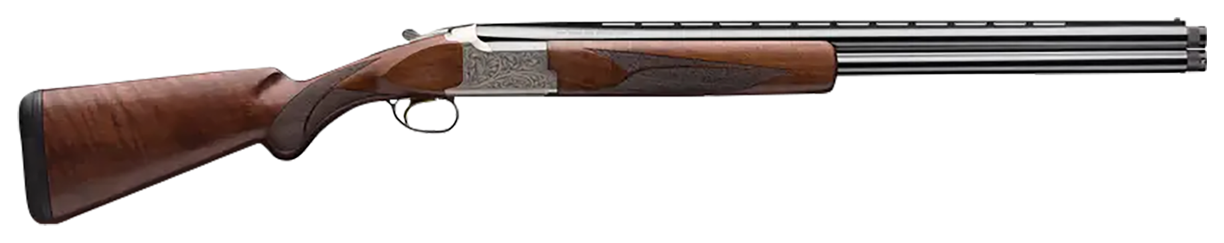 Browning 018142305 Citori White Lightning 12 Gauge with 26" Polished Blued Barrel, 3" Chamber, 2rd Capacity, Silver Nitride Metal Finish & Gloss Oil Black Walnut Stock Right Hand (Full Size)