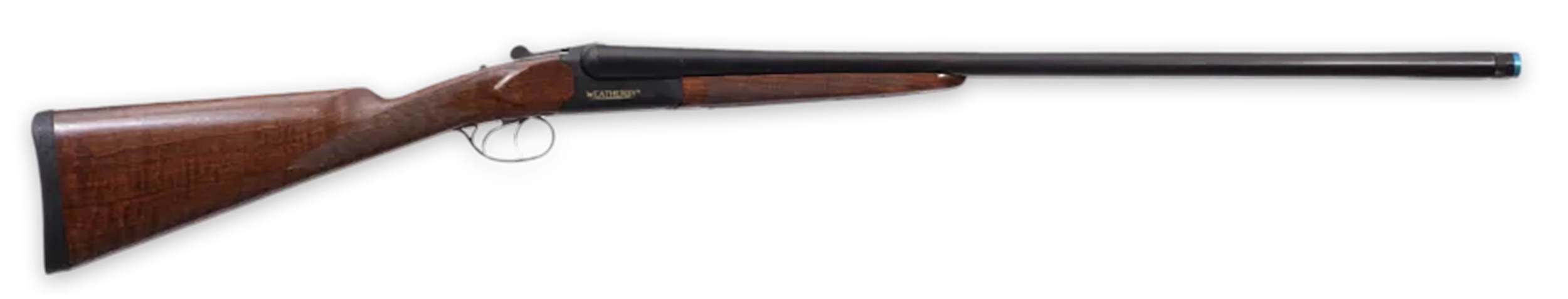 Weatherby OG14128DSM Orion  410 Gauge Break Open 3" 2 Shot 28" Blued Side By Side Barrel, Blued Steel Receiver, Straight English w/Splinter Forend Walnut Wood Stock